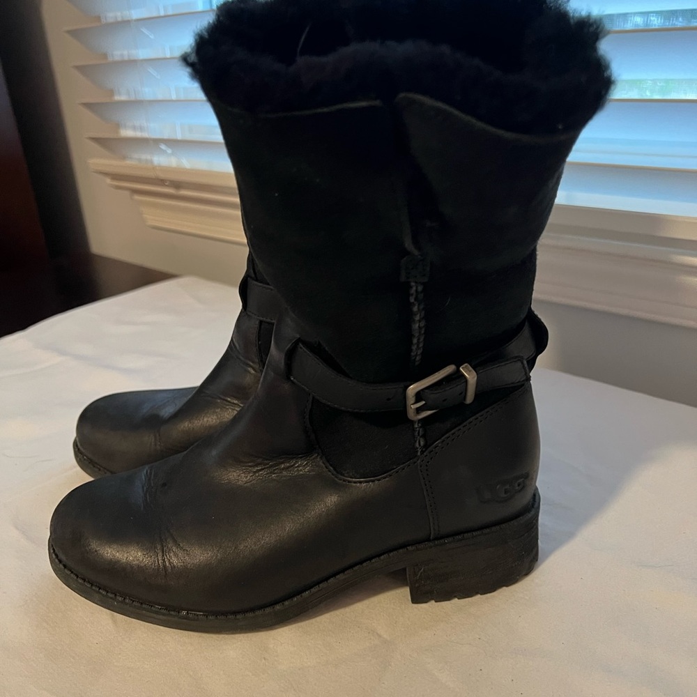UGG Black Winter & Rain Boots